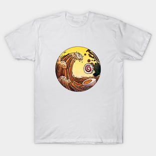 Kawaii Vintage Style Japenese Ramen Cat T-Shirt